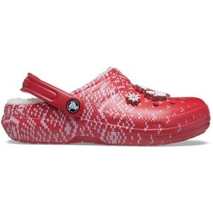 Crocs Men's/Women's Slippers - Classic Lined Holiday Clogs